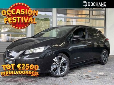 Nissan LEAF Tekna 40 kWh Stoelverw voor + achter / Full LED / Pro pilot / Clima / 360 Camera / snel laden / Bose