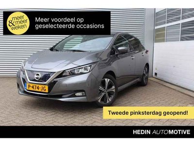 Nissan LEAF Electric 40kWh Tekna | SUBSIDIE AANVRAAG MOGELIJK! | Apple Caryplay | Android Auto | Adapt. Cruise Control | Bose Audio | LED | Stoelverwarming | Blind SpoT | Climate Control | 360° Camera