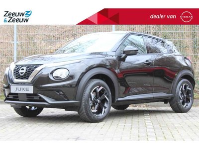 Nissan Juke 1.0 DIG-T N-Connecta €3650,- EXTRA KORTING! | AUTOMAAT | NAVI | APPLE/ANDROID AUTO | CRUISE | CLIMATE | LICHT & REGEN SENSOR |