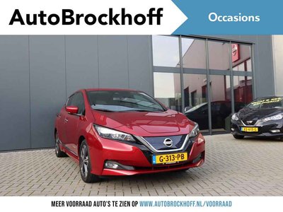 Nissan LEAF Electric 40kWh N-Connecta | EV NOW! | Navi | Cruise | Climate | Stuur/Stoelverwarming | 360 AVM | PDC | Keyless Entry | Apple Carplay & Android Auto | PASEN