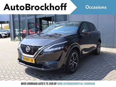 Nissan Qashqai 1.3 MHEV N-Style | Navi | Climate | 360 AVM | Draadloos Telefoonlader | Apple Carplay & Android Auto | Keyless Entry | PRIVATE LEASE USED