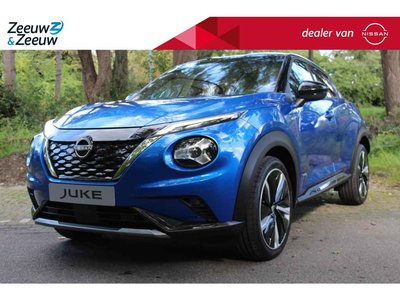 Nissan Juke 1.6 Hybrid N-Design | € 4000,- KORTING! | KEYLESS | LICHT & REGEN SENSOR | LEER | CRUISE | CLIMATE | NAVIGATIE | TE BESTELLEN AUTO