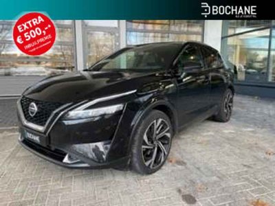 Nissan Qashqai 1.3 MHEV 158 Xtronic Tekna Plus Automaat / Cruise / Clima / Full LED / Navigatie / 360 Camera / PDC V+A / Panodak / 20 Inch / Apple Carplay of Android auto