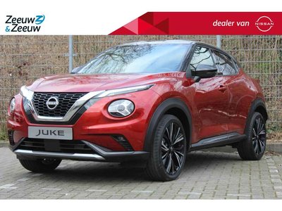 Nissan Juke 1.0 DIG-T N-Design | € 7000,- KORTING & TOT € 1.150,- BPM VOORDEEL | AUTOMAAT | NAVI | KEYLESS | APPLE/ANDROID AUTO | LICHT & REGEN SENSOR | ACHTERUITRIJCAMERA | P.SENSOREN V&A | OP = OP