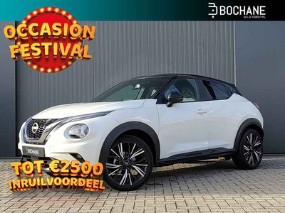 Nissan Juke 1.0 DIG-T 114 DCT7 N-Design | Automaat | 19 inch | Navigatie | Camera | Apple Carplay / Android Auto | 2-Tone
