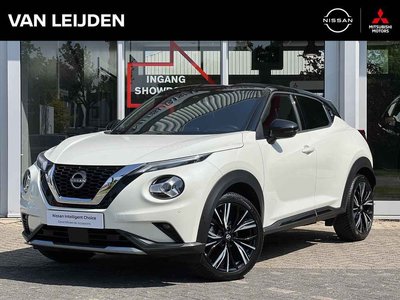 Nissan Juke 1.0 DIG-T 114pk DCT N-Design | Trekhaak | Leder | Intelligent Cruise | Pro Pilot Drive | Bose | 360-camera | Blind Spot | All Se