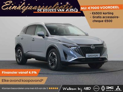Nissan QASHQAI N-Connecta + Panoramisch glazen dak + Cold Pack Mild-Hybrid 158 Xtronic